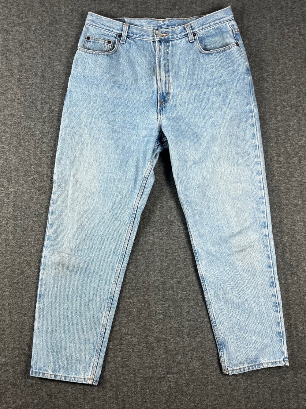 Vintage Gap Denim Loose Fit Jeans Women 16 Ankle Faded Blue Wash Y2K Made in USA